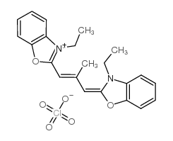 3,3''-diethyl-9-methyloxacarbocyanine perchlorate结构式