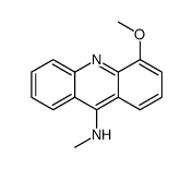4-methoxy-N-methylacridin-9-amine Structure