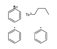 1-λ1-tellanylbutane,triphenyltin结构式