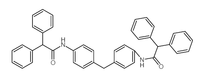 N-[4-[[4-[(2,2-diphenylacetyl)amino]phenyl]methyl]phenyl]-2,2-diphenyl-acetamide picture