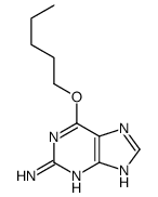 6-pentoxy-7H-purin-2-amine Structure