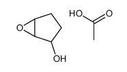 acetic acid,6-oxabicyclo[3.1.0]hexan-2-ol Structure
