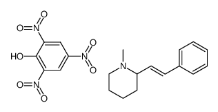 1-methyl-2-trans()-styryl-piperidine, picrate Structure