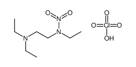 N-[2-(diethylamino)ethyl]-N-ethylnitramide,perchloric acid结构式