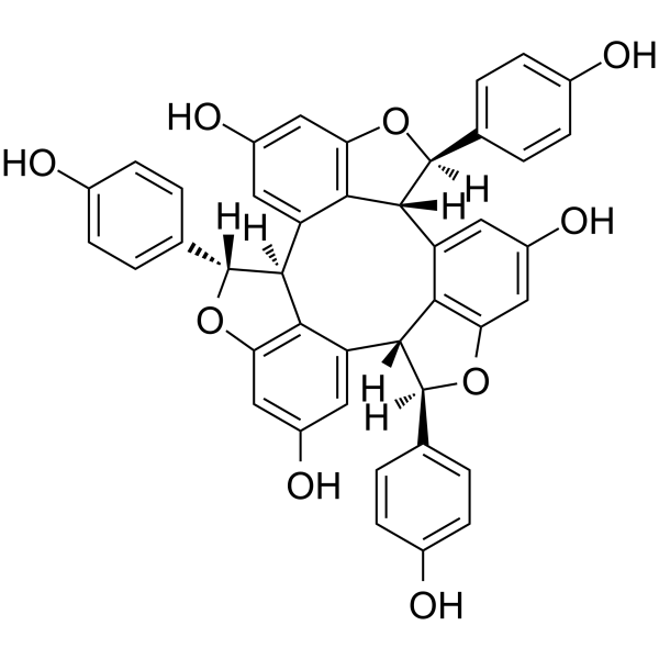 alpha-Viniferin structure