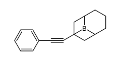 9-(2-phenylethynyl)-9-borabicyclo[3.3.1]nonane结构式