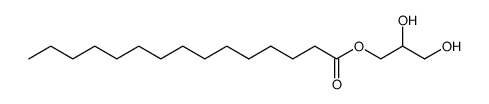 1-Pentadecanoyl-rac-glycerol Structure
