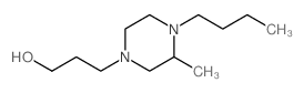 3-(4-butyl-3-methyl-piperazin-1-yl)propan-1-ol picture