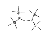 bis(1,1,1,3,3,3-hexamethyldisilaphosphan-2-ino)methane Structure