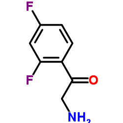 2,4-Difluorophenacylamine Structure