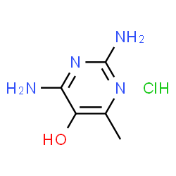 5-Pyrimidinol,2,4-diamino-6-methyl-,monohydrochloride(9CI) structure