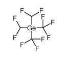 bis(difluoromethyl)-bis(trifluoromethyl)germane结构式