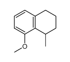 methyl-(8-methyl-5,6,7,8-tetrahydro-[1]naphthyl)-ether结构式