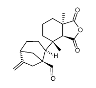 (1R,2S,5R)-6-Methylene-2-[(3aS)-octahydro-4,7aα-dimethyl-1,3-dioxoisobenzofuran-4α-yl]bicyclo[3.2.1]octane-1-carbaldehyde picture