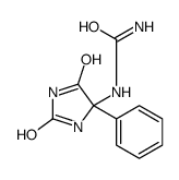 (2,5-dioxo-4-phenylimidazolidin-4-yl)urea Structure