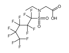 N-ethyl-N-[(undecafluoropentyl)sulphonyl]glycine picture