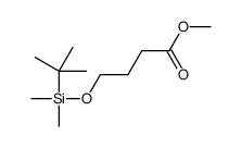 methyl 4-[tert-butyl(dimethyl)silyl]oxybutanoate Structure