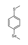 Benzene,1-(methylseleno)-4-(methylthio)-结构式