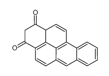 12aH-benzo[a]pyrene-1,3-dione结构式