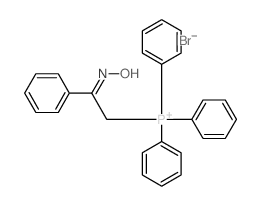 [(2Z)-2-hydroxyimino-2-phenyl-ethyl]-triphenyl-phosphanium picture