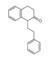 1-phenethyl-3,4-dihydro-1H-naphthalen-2-one Structure