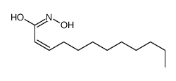 (E)-N-hydroxydodec-2-enamide Structure