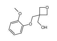 3-(4-Methoxyphenoxymethyl)oxetane-3-methanol Structure