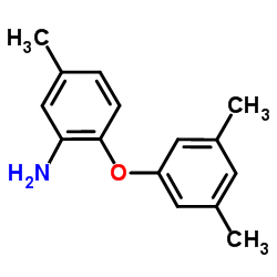 2-(3,5-Dimethylphenoxy)-5-methylaniline结构式