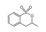 3-methyl-3,4-dihydrobenzo[c][1,2]oxathiine 1,1-dioxide Structure