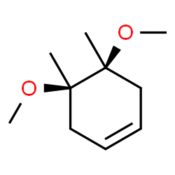 Cyclohexene, 4,5-dimethoxy-4,5-dimethyl-, (4R,5S)- (9CI)结构式