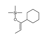 1-cyclohexylprop-1-enoxy(trimethyl)silane结构式