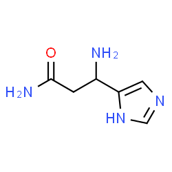1H-Imidazole-4-propanamide,beta-amino-(9CI) Structure