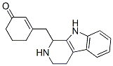 3-[(2,3,4,9-Tetrahydro-1H-pyrido[3,4-b]indol-1-yl)methyl]-2-cyclohexen-1-one structure