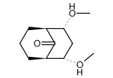 2,4-dimethoxybicyclo(3.3.1)nona-9-one Structure