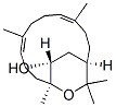 (1R,4E,8E,12S,16R)-4,8,12,14,14-Pentamethyl-13-oxabicyclo[10.2.2]hexadeca-4,8-dien-16-ol structure