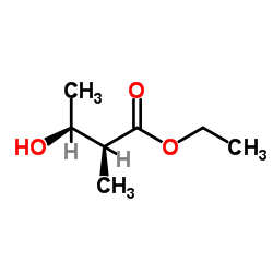 Ethyl (2S,3S)-3-hydroxy-2-methylbutanoate结构式