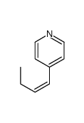 4-[(Z)-but-1-enyl]pyridine Structure