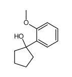 1-(o-methoxyphenyl)cyclopentanol Structure