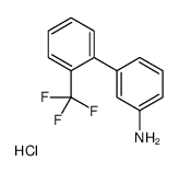 2'-TRIFLUOROMETHYLBIPHENYL-3-YLAMINEHYDROCHLORIDE structure