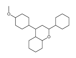 2-cyclohexyl-4-(4-methoxycyclohexyl)-3,4,4a,5,6,7,8,8a-octahydro-2H-chromene结构式