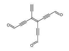 4-ethynyl-5-(3-oxoprop-1-ynyl)oct-4-en-2,6-diynedial结构式