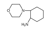 (1S,2S)-2-morpholin-4-ylcyclohexan-1-amine结构式