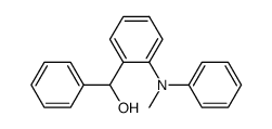 [2-(methylanilino)phenyl](phenyl)methanole Structure