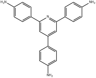 4,4',4''-(吡啶-2,4,6-三基)三苯胺结构式