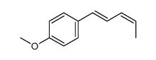 1-methoxy-4-penta-1,3-dienylbenzene Structure