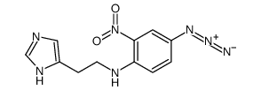 4(5)-(2-(4-azido-2-nitroanilino)ethyl)imidazole structure