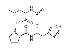 H-Pro-His-Leu-OH Structure