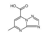 5-methyl-[1,2,4]triazolo[1,5-a]pyrimidine-7-carboxylic acid Structure