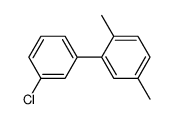 3-chloro-2',5’-dimethylbiphenyl Structure