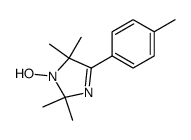 2,2,5,5-Tetramethyl-4-p-tolyl-2,5-dihydro-imidazol-1-ol结构式